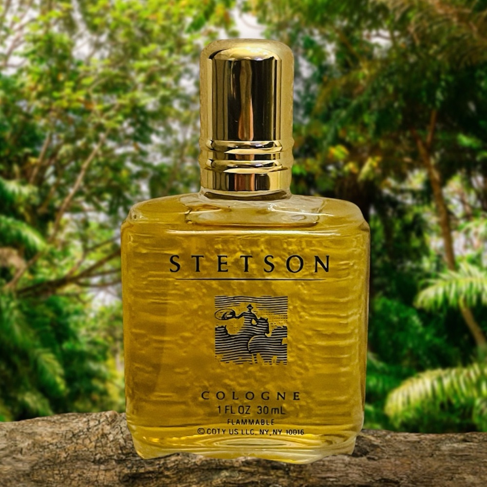 New Stetson Cologne with Gold Cap 1 FL OZ